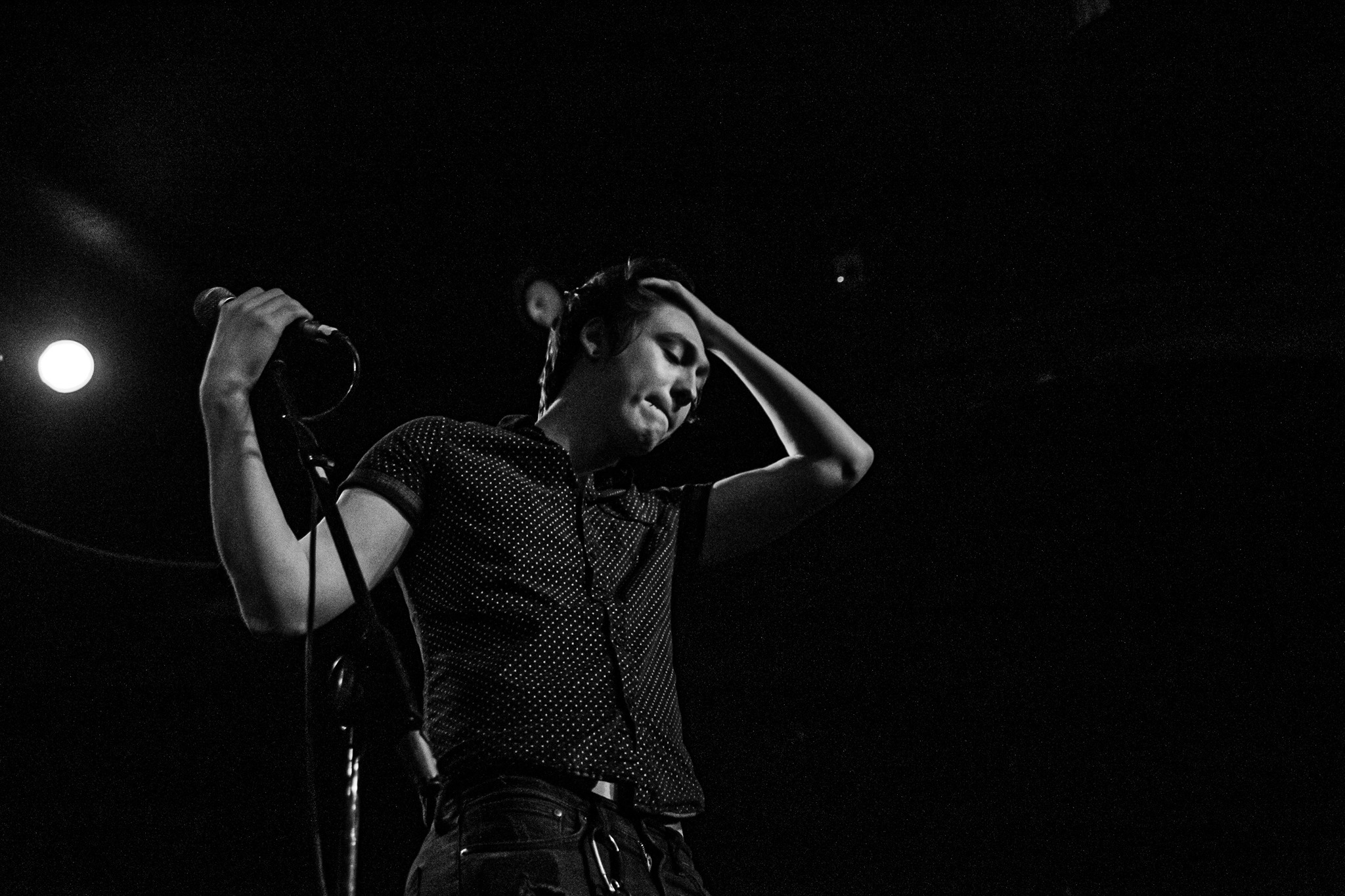 Alex performing live